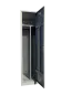 Preview: Spind 400 mm pro Abteil eintürig mit s/w Trennwand Preview: Spind 400 mm pro Abteil eintürig mit s/w Trennwand