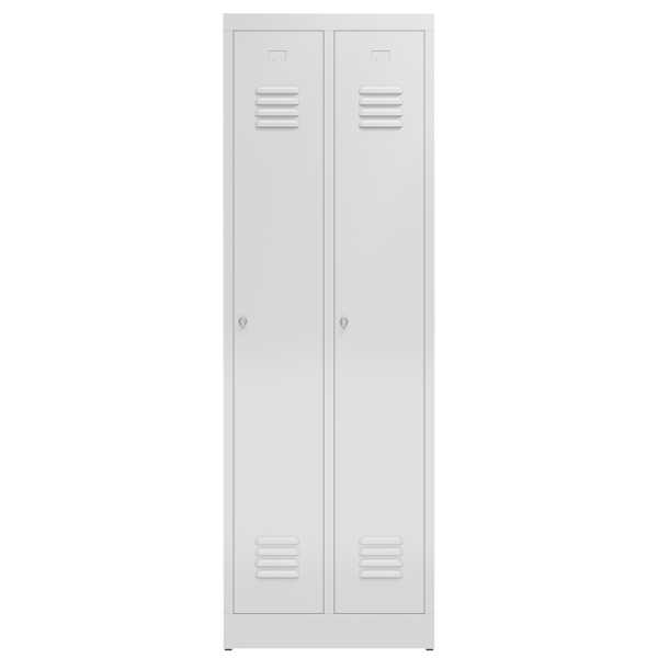 Metal cabinet 300 mm per compartment with two doors
