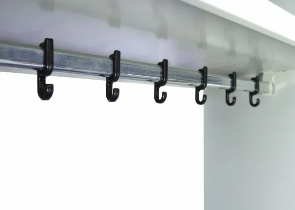 Stahl-Schließfachgarderobe mit 10 Fächern