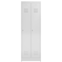 Metallschrank 300 mm pro Abteil mit zwei Türen